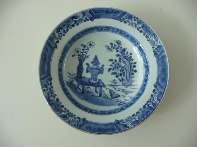 antiek Chinese SOEPBORD / KOM - Kangxi periode, Antiek en Kunst, Antiek | Servies los, Ophalen of Verzenden