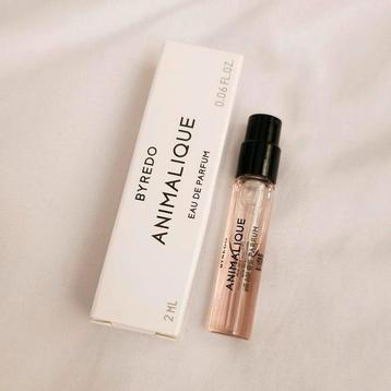 NU €5 ‼️ Byredo Animalique 2 ml niche parfum beschikbaar voor biedingen