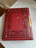 Antieke fotoboek met muziekdoos, Antiek en Kunst, Ophalen of Verzenden