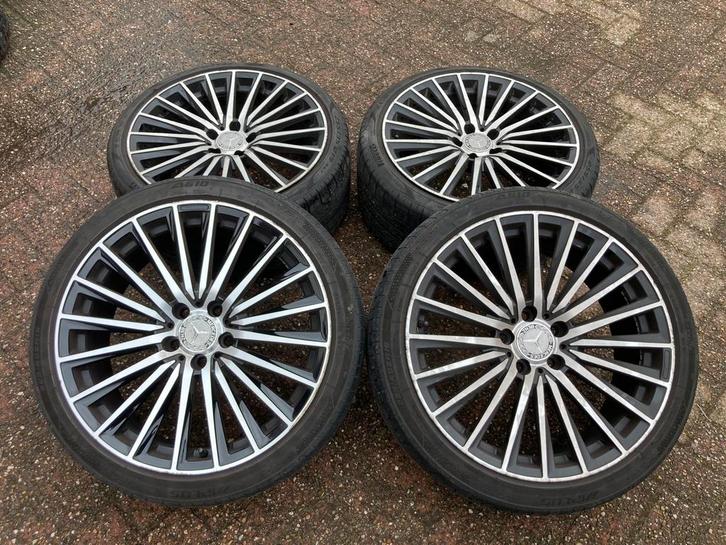 19” Mercedes C klasse w206 AMG velgen + banden 5x112, Auto-onderdelen, Banden en Velgen, Banden en Velgen, Zomerbanden, 19 inch