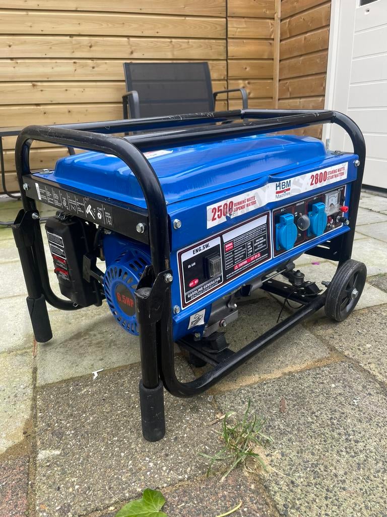 Aggregaat 2800 watt | HBM, Ophalen of Verzenden, Gebruikt