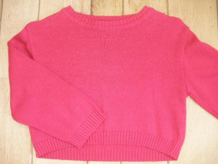 CANOE trui model ZAGREP rood maat 140, Kinderen en Baby's, Kinderkleding | Maat 140, Zo goed als nieuw, Meisje, Trui of Vest, Ophalen of Verzenden