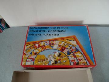 ganzenbord compleet spel vintage beschikbaar voor biedingen