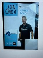 John Cabot Heren Polo - Zwart - XXL, Kleding | Heren, Ophalen, Nieuw, Maat 56/58 (XL), Zwart
