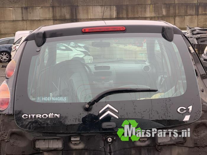 Achterklep van een Citroen C1, Auto-onderdelen, Carrosserie en Plaatwerk, Achterklep, Citroën, Gebruikt, 3 maanden garantie, Ophalen of Verzenden