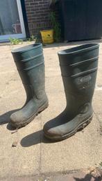Veiligheids rubber laarzen met stalen neus, Ophalen, Zo goed als nieuw