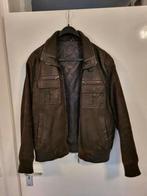 Leren jas maat 52, Ophalen of Verzenden, Gedragen, Maat 52/54 (L), Bruin
