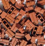Lego 1x2 masonry brick (baksteen), Reddish brown (per 50), Nieuw, Ophalen of Verzenden, Lego, Losse stenen