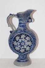 Antieke steengoed flacon, Duitse steengoedkruik, Antiek en Kunst, Antiek | Keramiek en Aardewerk, Verzenden