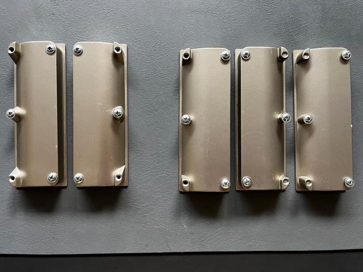 Verzonken brons kleurige handgrepen voor Siematic keuken, Huis en Inrichting, Keuken | Keukenelementen, Gebruikt, Minder dan 100 cm