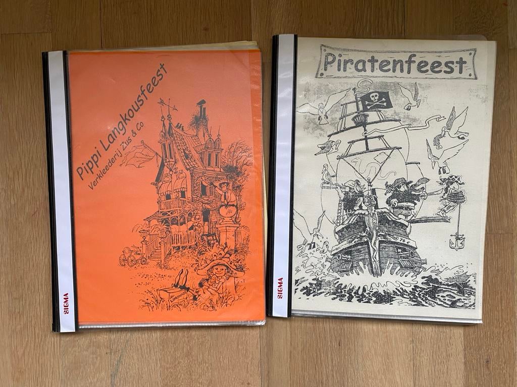 Draaiboek Kinderfeestje Pippi Langkous & Piraten, Hobby en Vrije tijd, Feestartikelen, Ophalen of Verzenden