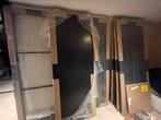 Nieuwe zwarte opdekdeuren maat 88X231,5, Nieuw, 215 cm of meer, Glas, 80 tot 100 cm