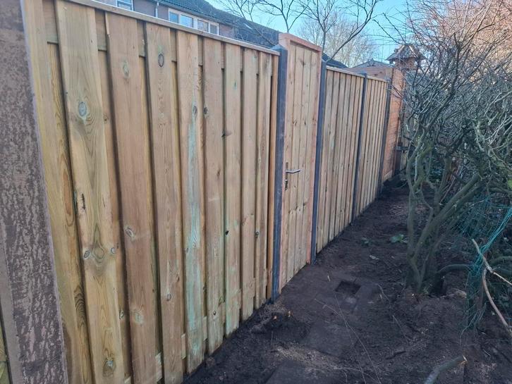 Schutting, Tuin en Terras, Schuttingen, Nieuw, Hout, Minder dan 3 meter, Ophalen