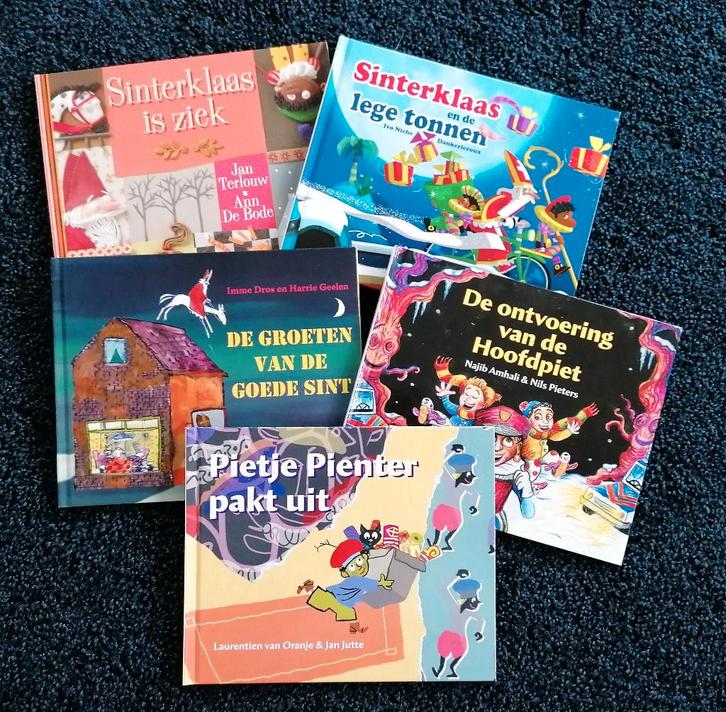 Sinterklaasboeken, ZGAN 5x; oa door Laurentien van Oranje,, Boeken, Kinderboeken | Jeugd | 10 tot 12 jaar, Zo goed als nieuw, Fictie