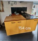 Keuken, Huis en Inrichting, Keuken | Complete keukens, Ophalen, Gebruikt, Geel, Hoekkeuken