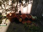 Terracotta flower pots | bloempotten, Ophalen, Gebruikt, Rond, Minder dan 25 cm