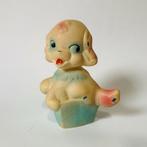 Vintage Rubberen Hond piepfiguur Rubbertoys, Ophalen of Verzenden, Gebruikt, Overige typen