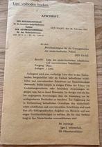 Lijst verboden boeken 1943 2e wereldoorlog, Ophalen of Verzenden, Tweede Wereldoorlog, Gelezen