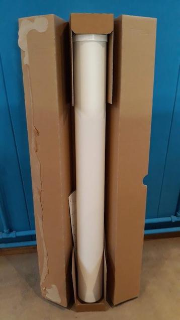 Verlengbuis Ø60/100mm L=1000mm PPtl/KS Ubbink UbiFit beschikbaar voor biedingen