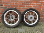 Setje unieke witte velgen voor Jawa CZ 125/175 CC, Motoren, Onderdelen | Oldtimers, Ophalen of Verzenden, Gebruikt