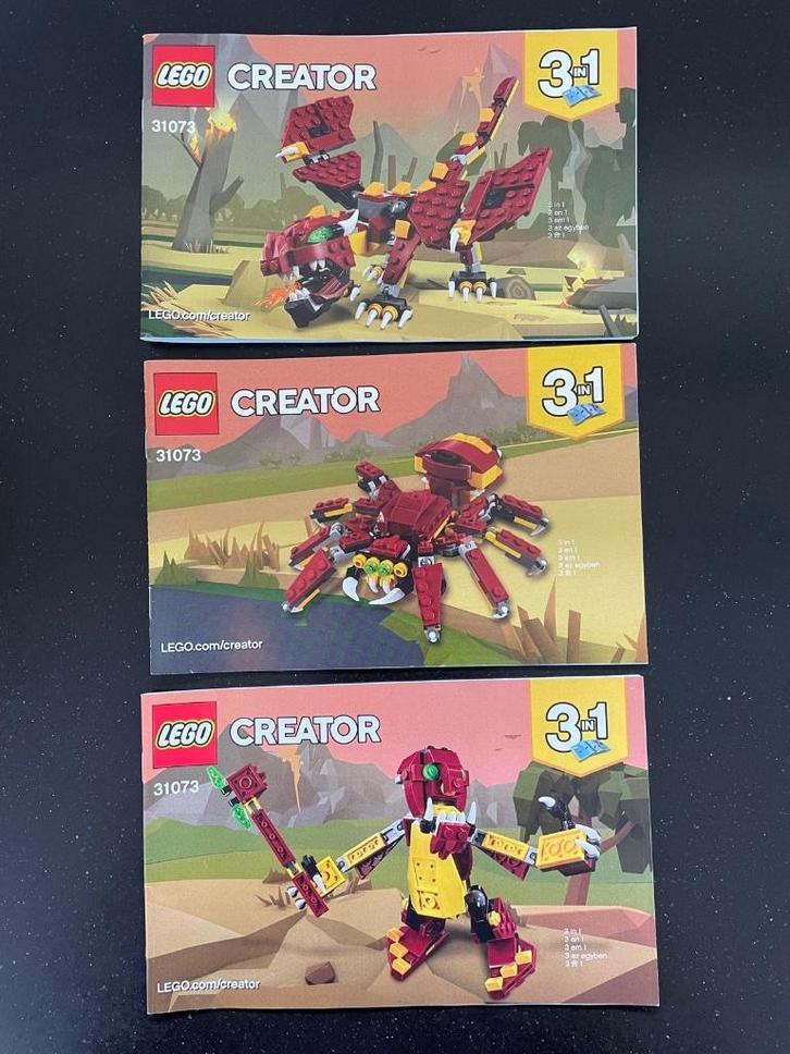 Lego Creator 31073, Kinderen en Baby's, Speelgoed | Duplo en Lego, Zo goed als nieuw, Lego, Complete set, Ophalen of Verzenden