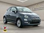 Fiat 500C 1.2 Lounge 2019 GRIJS | Cabrio | Navigatie | Airco, Gebruikt, 4 cilinders, Cabriolet, Leder en Stof