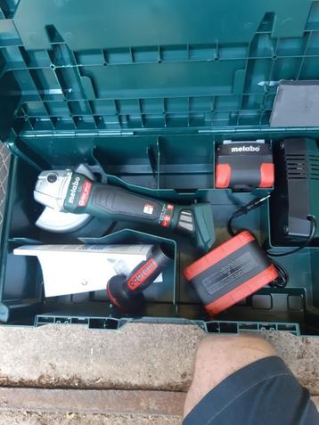 Metabo 18 V haakse slijper. beschikbaar voor biedingen