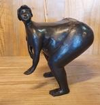 DIKKE DAMES / BRONZEN BEELDEN / 2 modellen, Antiek en Kunst, Kunst | Beelden en Houtsnijwerken, Ophalen of Verzenden