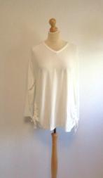 top Magna wit/travel, Kleding | Dames, Verzenden, Wit, Maat 46/48 (XL) of groter, Lange mouw