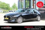 MAZDA 3 Hatchback e-Skyactiv-G 150pk M Hybrid Prime-Line 10,, Stof, Gebruikt, 4 cilinders, Zwart
