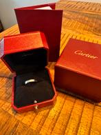 Cartier Love Ring Witgoud 18K - Maat 59, Sieraden, Tassen en Uiterlijk, Ringen, Ophalen, Wit, Nieuw, 17 tot 18