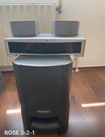 Bose 3-2-1 Home Entertainment Systeem zwart, Overige merken, Gebruikt, 2.1-systeem, Ophalen of Verzenden