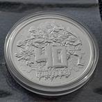 2024 40th Anniversary Teenage Mutant Turtles 1 oz silver, Verzenden, Zilver