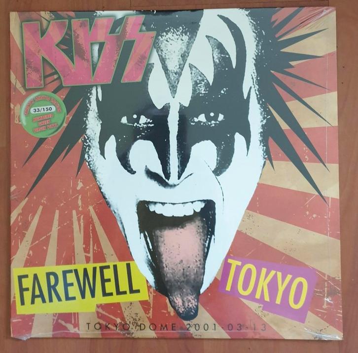 KISS - Farewell Tokio  2001 - Virgin Green 2 LP, Cd's en Dvd's, Vinyl | Rock, Nieuw in verpakking, Overige genres, 12 inch, Ophalen of Verzenden