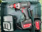 Metabo accu schroefmachine BS 14.4 LT Quick + lader + accu's, Gebruikt, Ophalen of Verzenden, Boor- en Schroefmachine