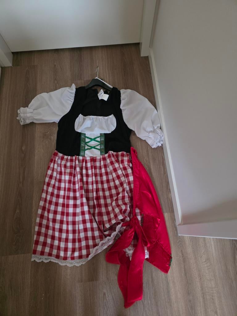 Mooie tirolerjurk., Ophalen of Verzenden, Zo goed als nieuw, Maat 46/48 (XL) of groter, Carnaval