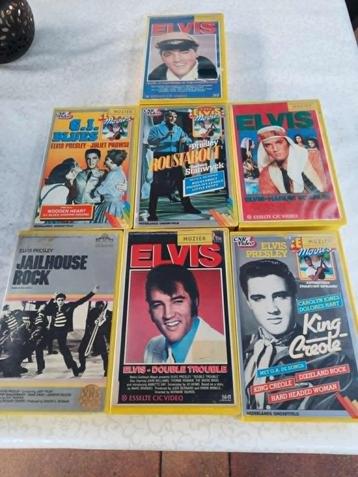 ELVIS PRESLEY VHS VIDEOFILMS beschikbaar voor biedingen