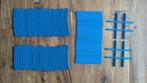 Vintage LEGO trein rails set blauw met kruisingen 1970, Ophalen of Verzenden, Zo goed als nieuw, Complete set, Lego