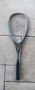 squash racket Dunlop, Sport en Fitness, Squash, Ophalen, Gebruikt, Racket, Met hoes