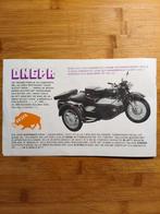 Dnepr MT10 Folder 1977 - Zeldzaam!, Ophalen of Verzenden, Overige merken