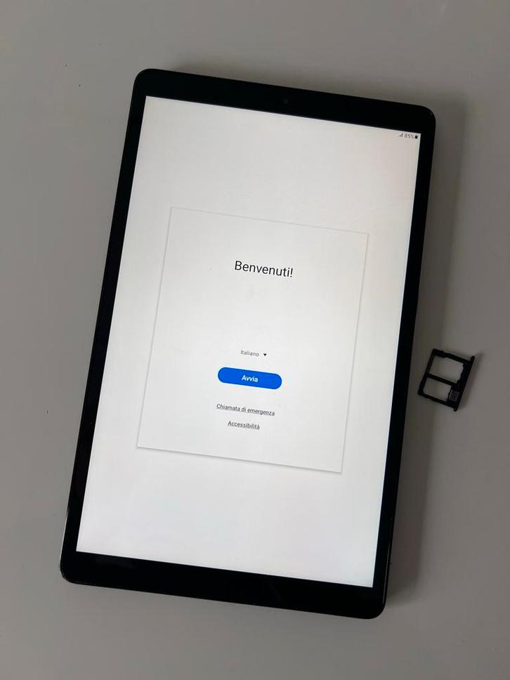 Samsung Galaxy Tab A 10.1 (SM-T515), Computers en Software, Android Tablets, Zo goed als nieuw, Wi-Fi en Mobiel internet, 10 inch