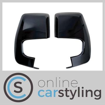 Spiegelkappen Glossy Black Ford Transit Custom beschikbaar voor biedingen