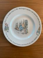 Peter Rabbit (Wedgwood) ontbijtbord kinderservies, Huis en Inrichting, Keuken | Servies, Ophalen of Verzenden, Zo goed als nieuw