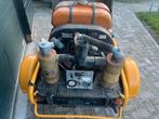 Compressor Hatlapa met VW Boxer 1200 Motor, Doe-het-zelf en Verbouw, Compressors, Gebruikt, 6 tot 10 bar, Mobiel, 25 tot 100 liter