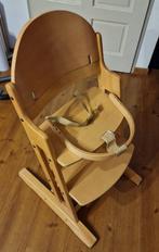 Baby Dan kinderstoel meegroeistoel hout naturel, Ophalen, Zo goed als nieuw, Meegroeistoel, Gordel(s)