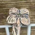 Verzilverd theelepeltje - Muurbloem, Antiek en Kunst, Ophalen of Verzenden