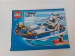 Lego City 7287 Police Boat / politieboot, Ophalen of Verzenden, Zo goed als nieuw, Complete set, Lego