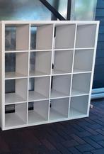 Ikea kallax Vakkenkast 4x4  wit, Ophalen, Zo goed als nieuw
