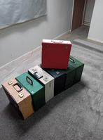 oude grammafoon koffers, Ophalen