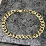 14k gouden armband cuban schakel massief gourmet
